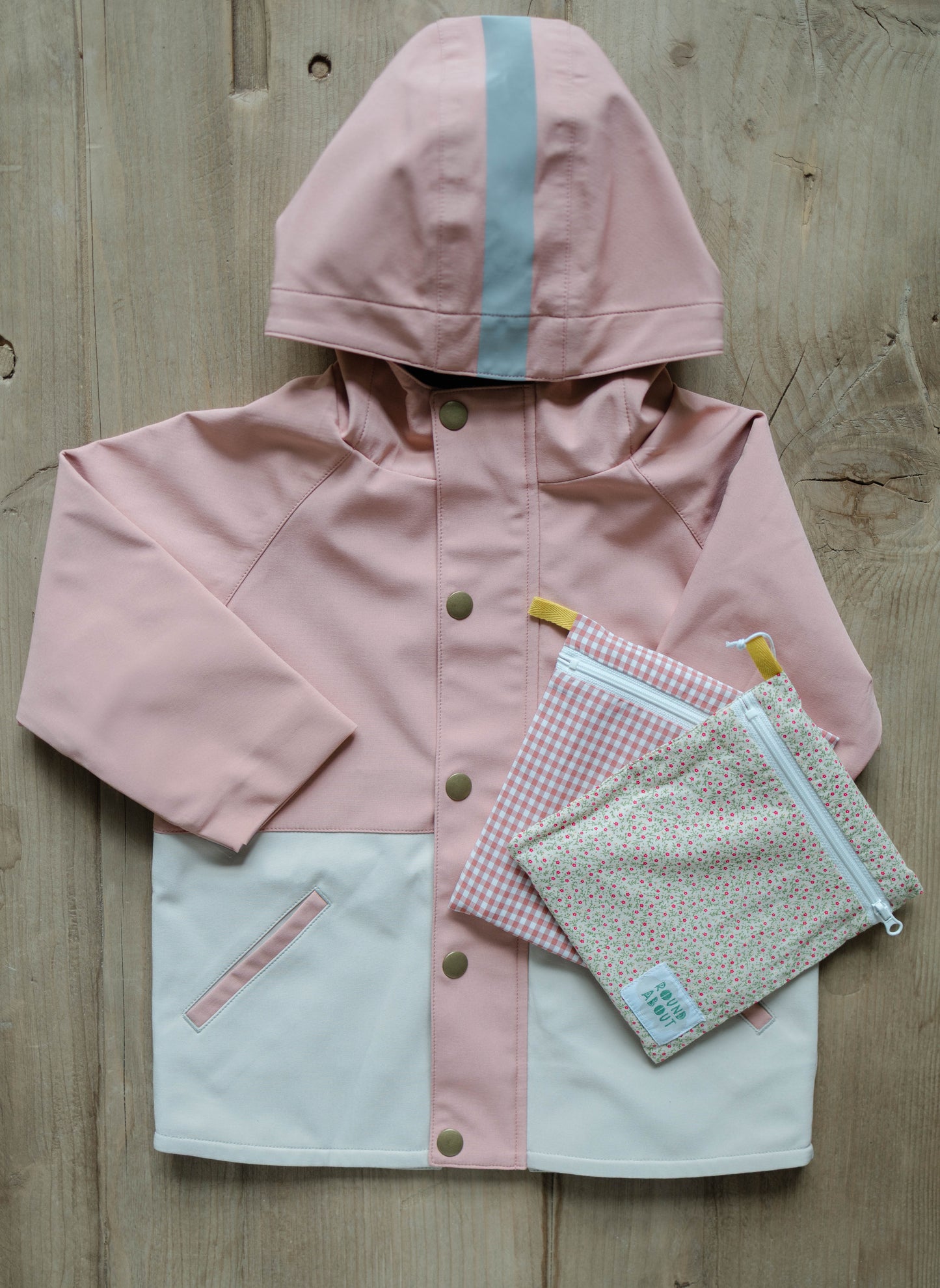 The Jamie Jacket Rose + Ecru
