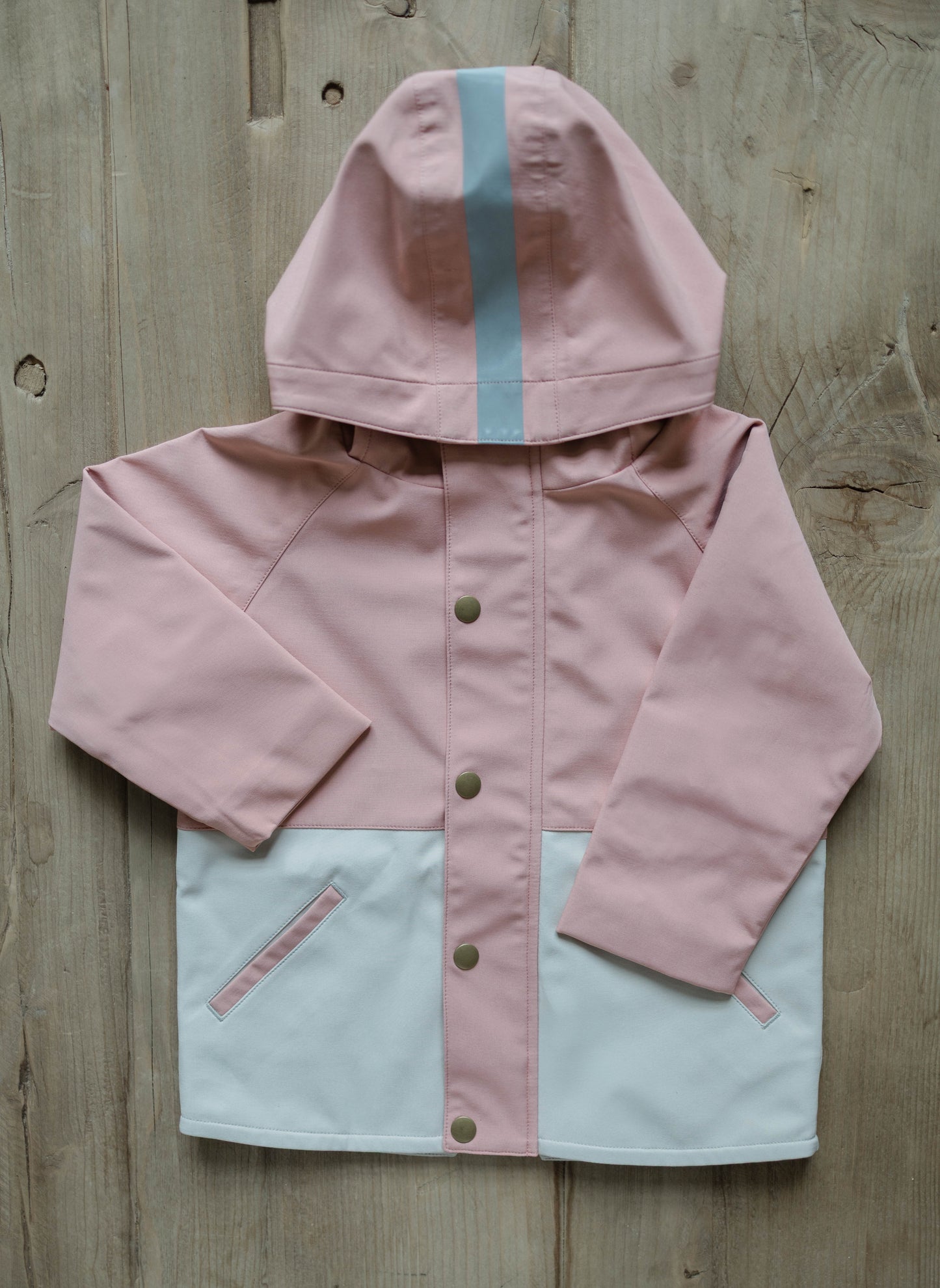 The Jamie Jacket Rose + Ecru