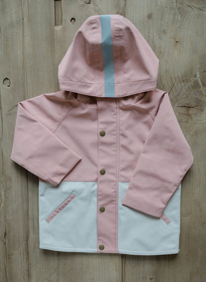 The Jamie Jacket Rose + Ecru