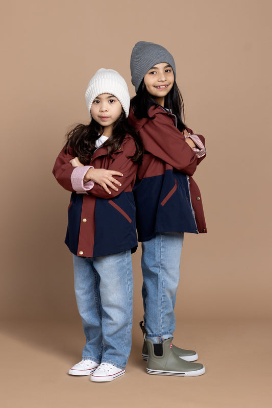 The Jamie Jacket Brick + Midnight