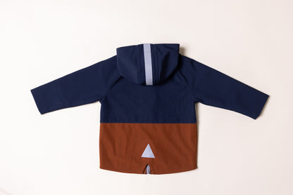 The Jamie Jacket Midnight + Chestnut